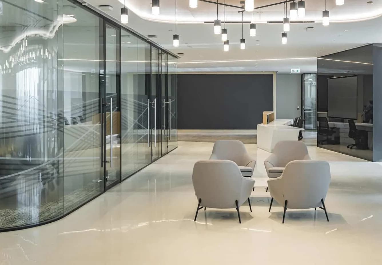 Glass Partition