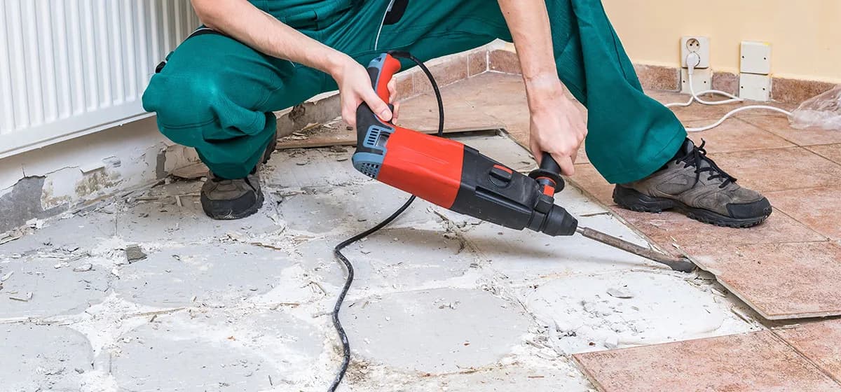 Floor Tile Removal