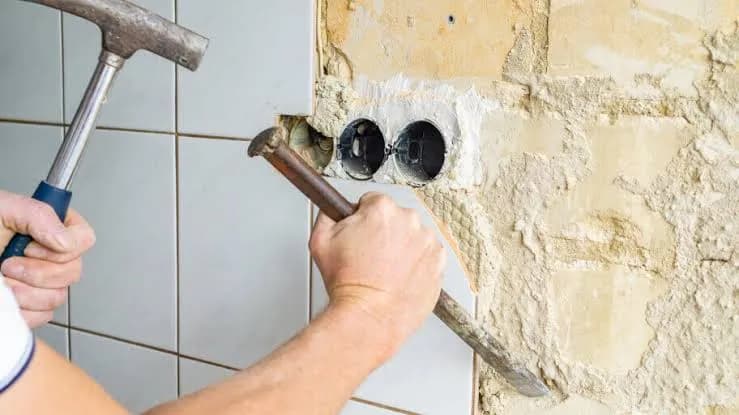 Wall Tile Removal